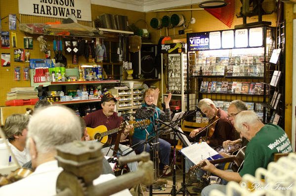 Music night at the Monson General Store